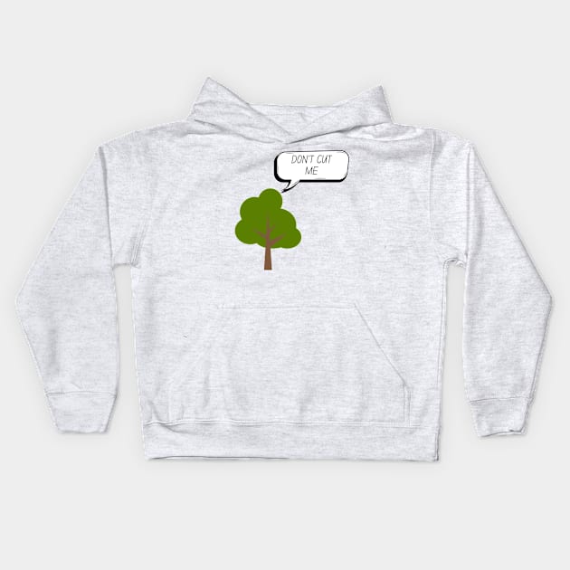 Save tree save the planet Kids Hoodie by emofix